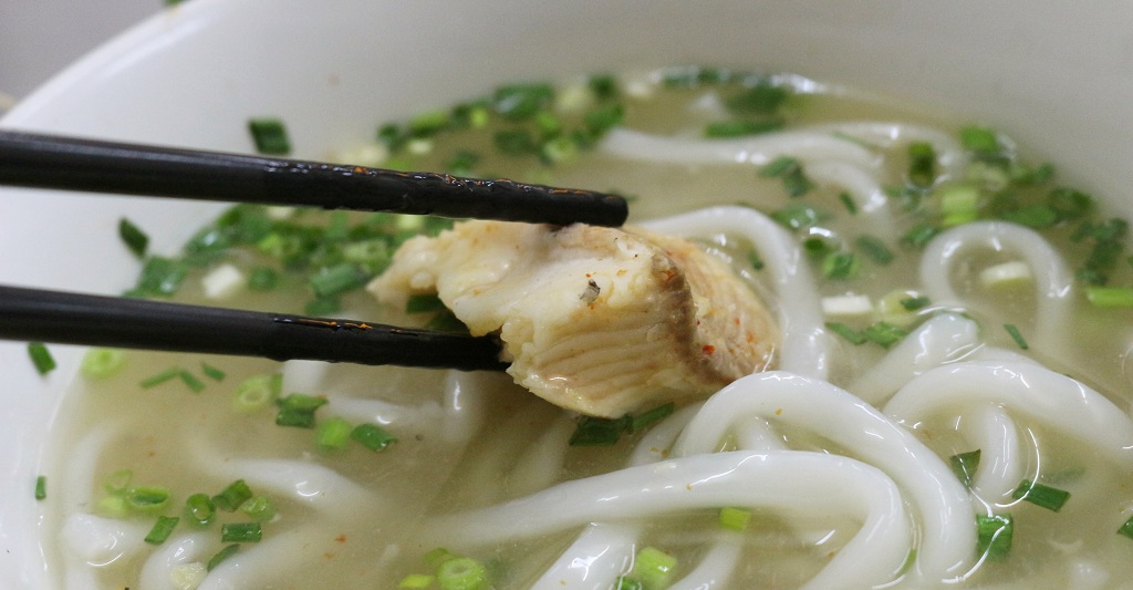 bánh canh cá lóc o nữ