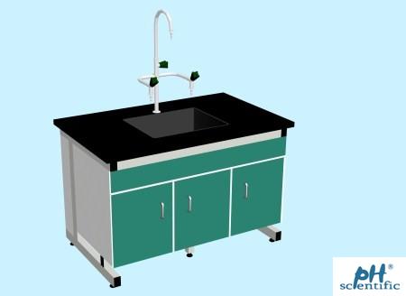 www.123nhanh.com: Bàn thí nghiệm chậu rửa sink bench