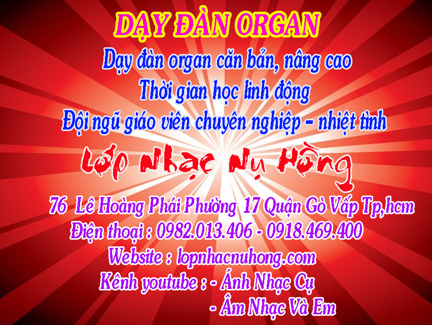 Trung Tâm Dạy Đàn Organ Tại Gò Vấp