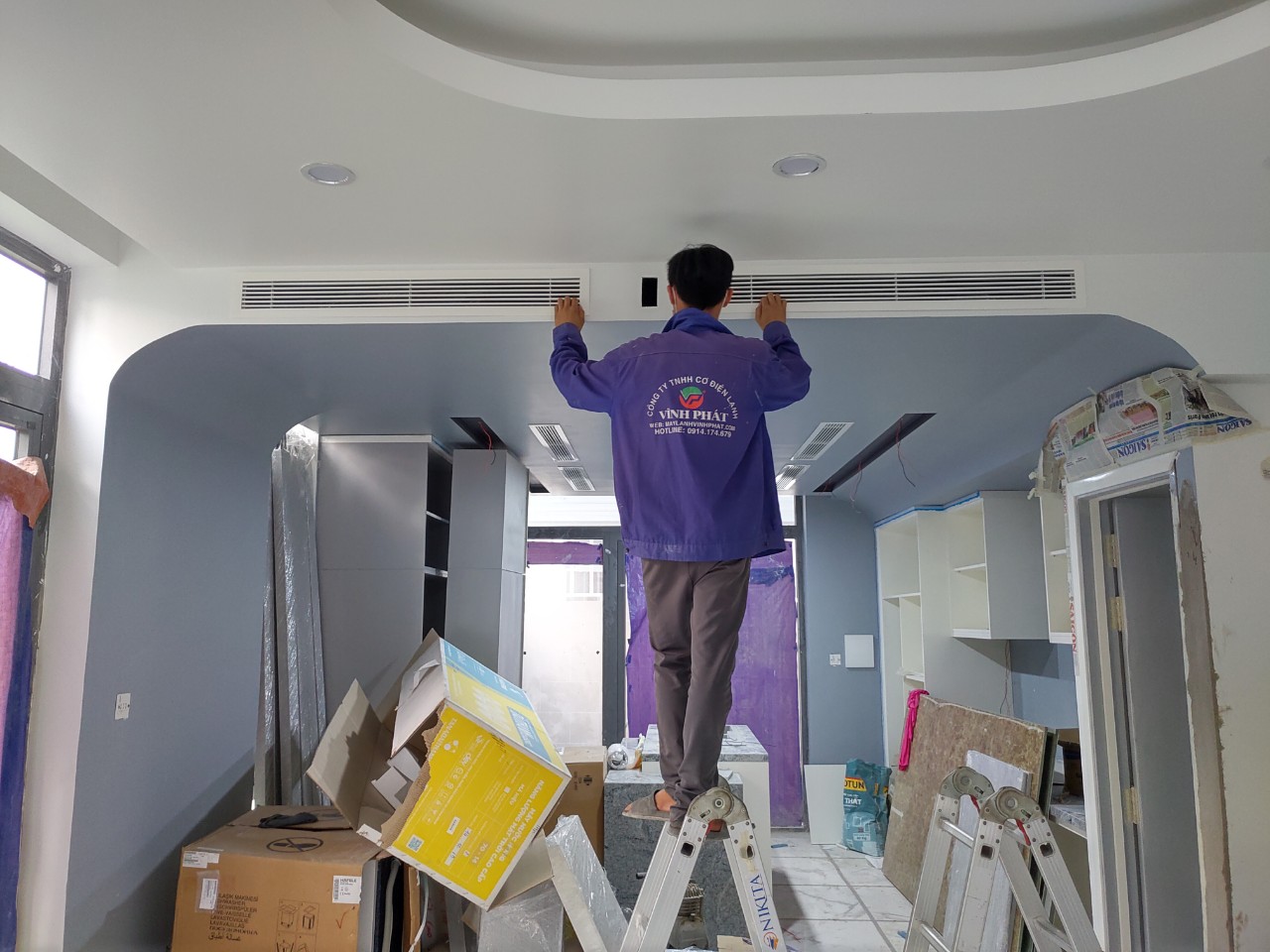 Dòng máy lý tưởng nhất Điều hòa giấu trần (nối ống gió) DAIKIN 