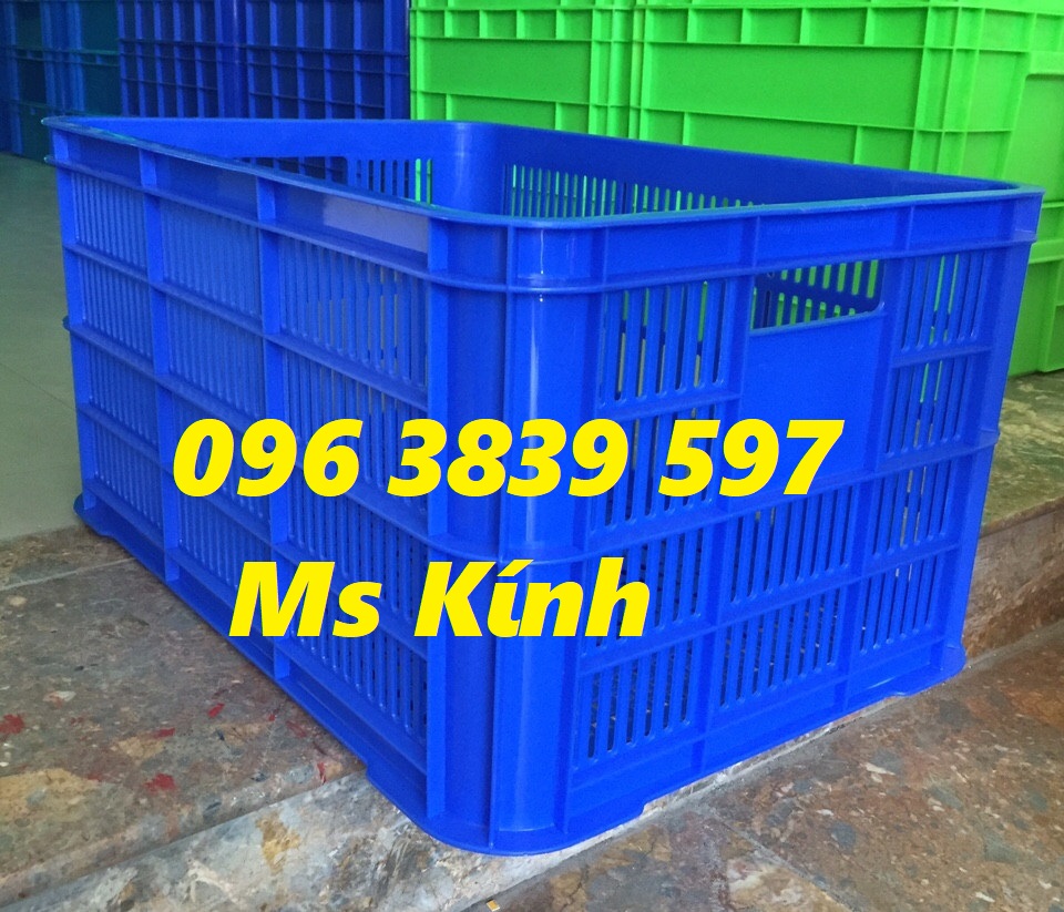 Sóng nhựa hở 3t1, sọt nhựa, rổ nhựa cao 31cm đựng hàng - 096 3839 597 Ms Kính