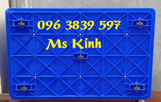 Sóng nhựa bít 5 bánh xe, thùng nhựa 5 bánh xe đựng hải sản, linh kiện - 096 3839 597 Ms Kính