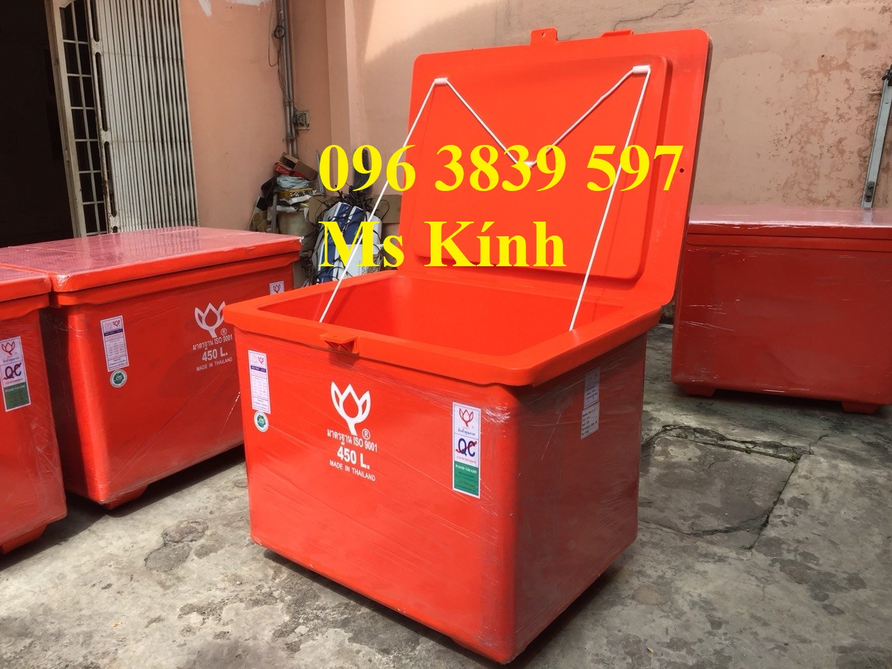 Thùng giữ lạnh Thái Lan 450l giá ưu đãi - 096 3839 597 Ms Kính