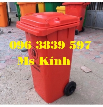 Thùng rác nhựa 120 lít chất lượng giá tốt - 096 3839 597 Ms Kính