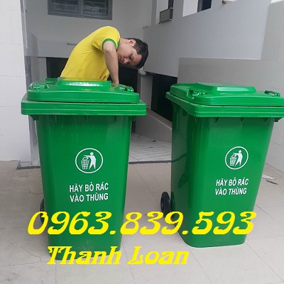 Giá thùng rác nhựa 240L rẻ. 0963.839.593 Ms.Loan