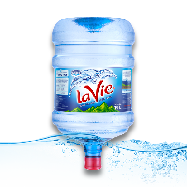 Nước khoáng Lavie bình 19 lít