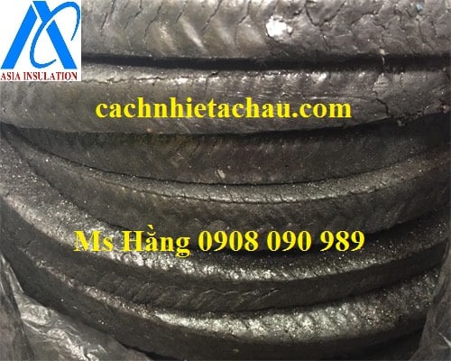 Dây Amiang chì vuông chịu nhiệt 260 độ C