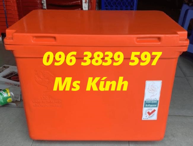 Thùng đá Thái Lan 130 lít, thùng giữ lạnh, giữ nhiệt Thái Lan - 096 3839 597 Ms Kính