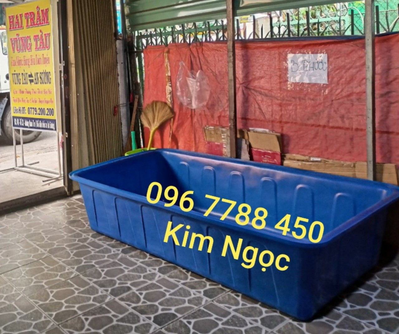 Bán thùng nhựa nuôi cá 1000 lít tại Quận 8 Tp Hồ Chí Minh - 0967788450 Ngọc