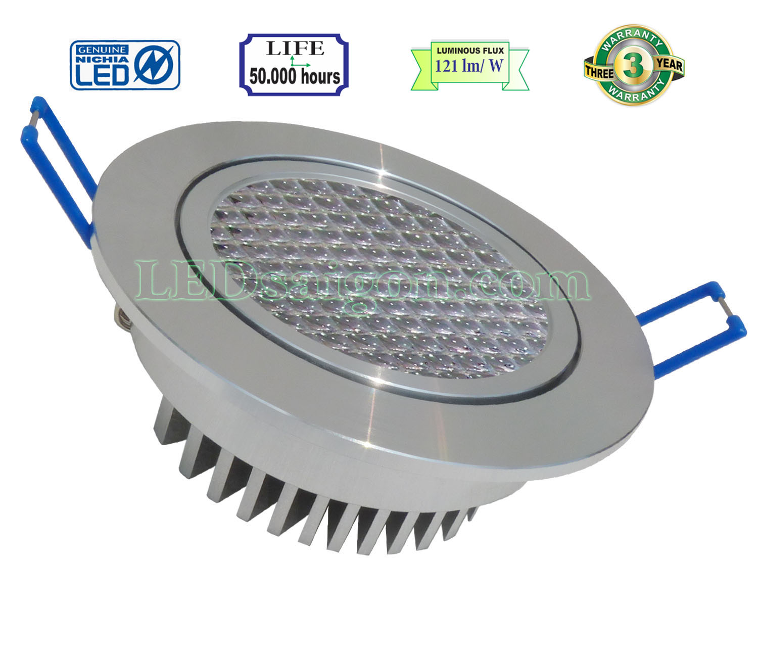 Đèn LED Downlight chíp Nhật Bản, BH 3 năm