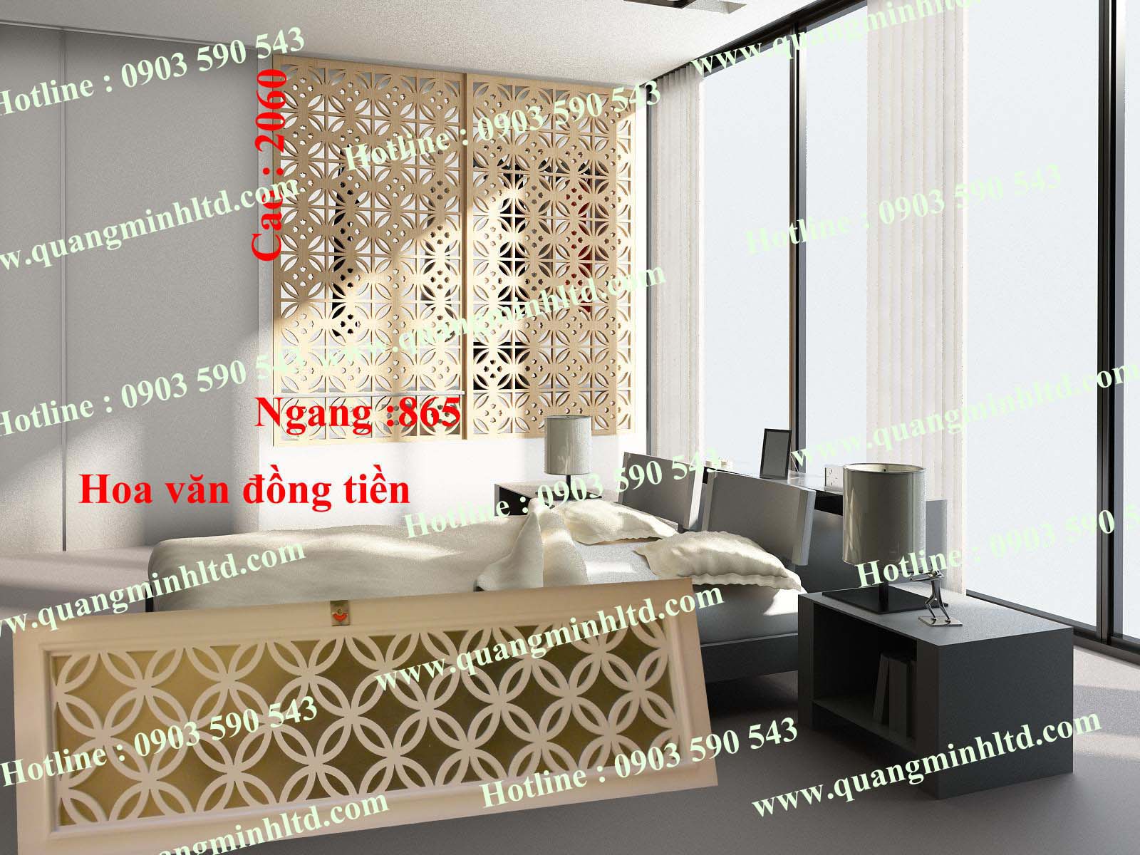 Tấm  trang tri -3D