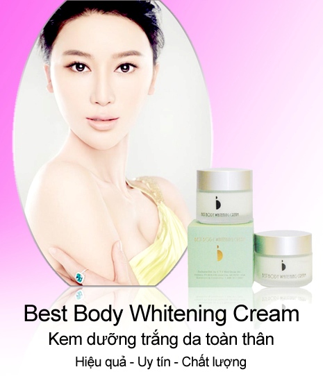 Kem Dưỡng Trắng Da Toàn Thân Best Body Whitening Cream Cho Làn Da Trắng Hồng Sau 7 Ngày 