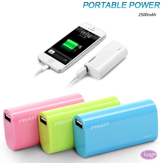 Sạc dự phòng Pisen Portable Power 2500mAh
