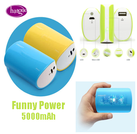 Sạc dự phòng Pisen Funny Power 5000mAh