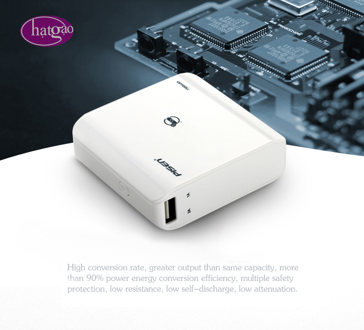 Sạc dự phòng Pisen Easy Power III 7500mAh