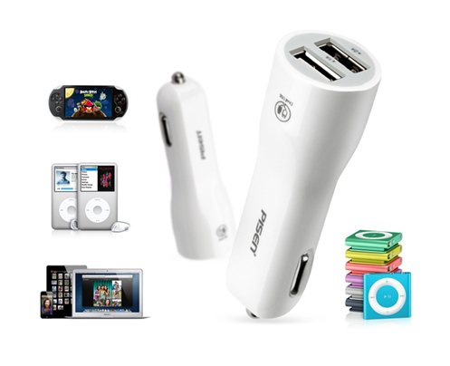 Sạc trên ô tô Pisen Dual USB I Car Charger