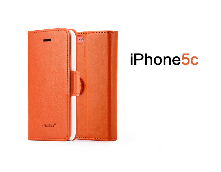 Ốp lưng iPhone5c Clever Cover mầu cam