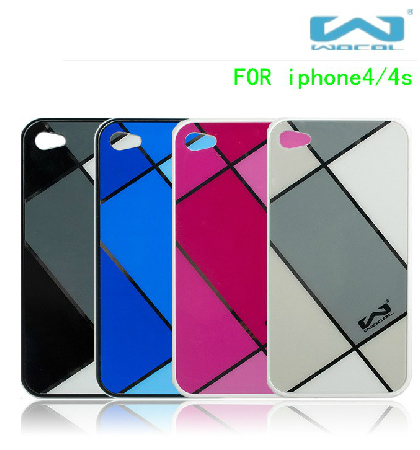Ốp lưng iPhone 4/4S Wocol hình kẻ Caro