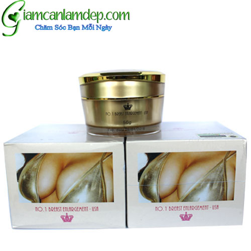 Kem Nở Ngực No. 1 Breast Enlargement USA (dạng kem) - cho bạn bộ ngực đẹp hơn mong đợi.