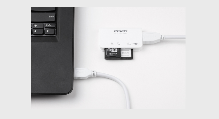 Đọc thẻ đa năng Pisen All-in-one USB 3.0 