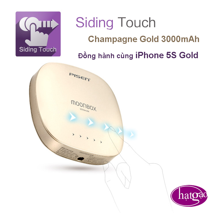 Pin Sạc dự phòng Pisen Moonbox 3000MAH