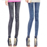 Quần legging giả jean..