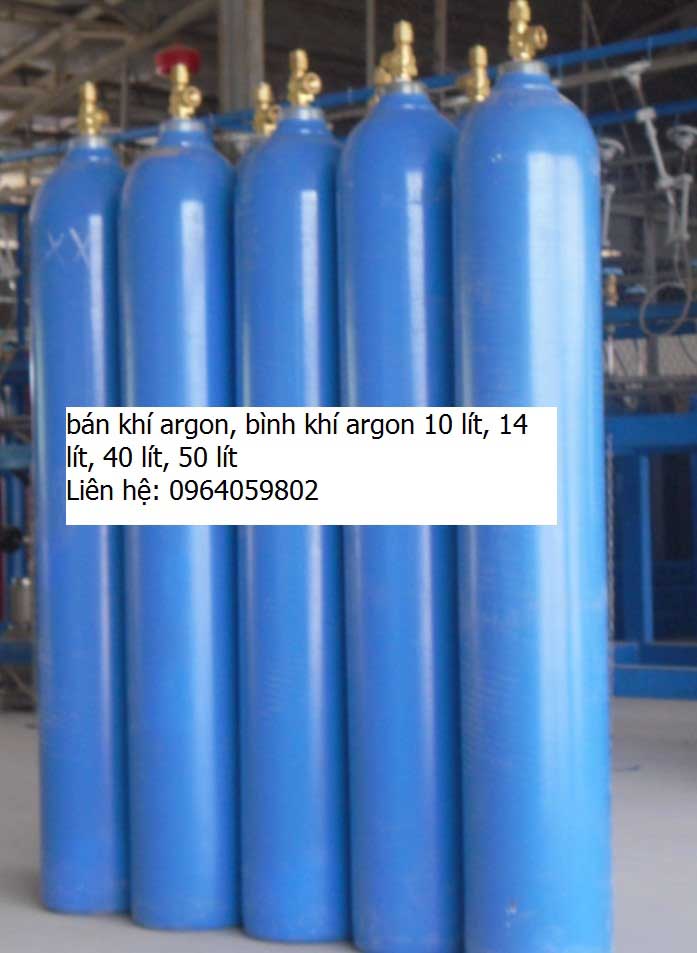 Bình khí argon