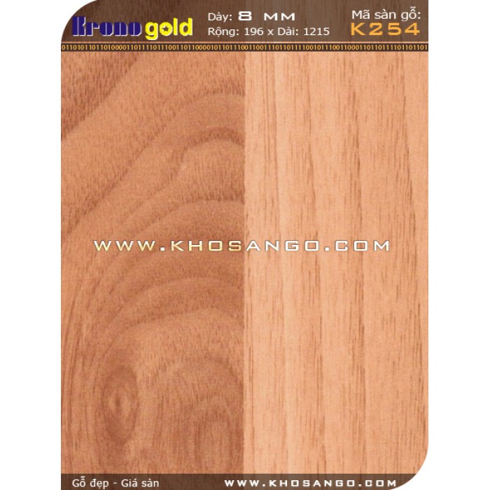 Sàn gỗ Kronogold K254