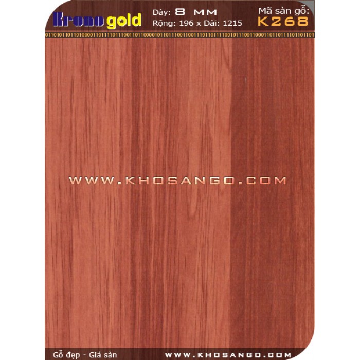 Sàn gỗ Kronogold K268