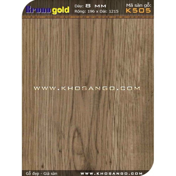 Sàn gỗ Kronogold K505