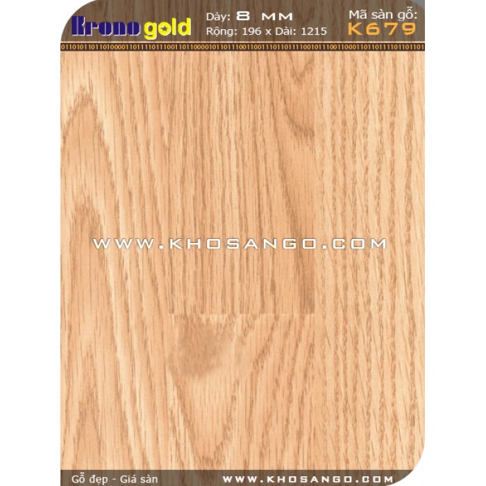 Sàn gỗ Kronogold K679