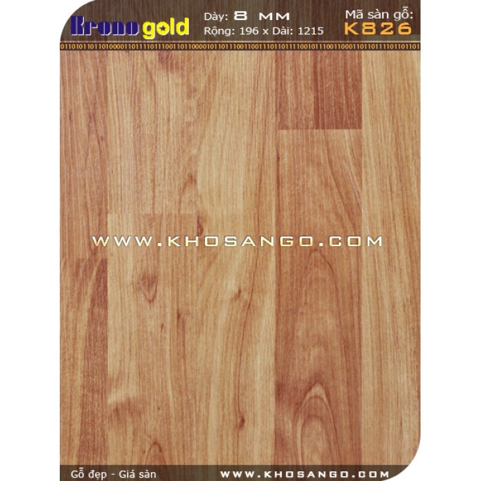 Sàn gỗ Kronogold K826