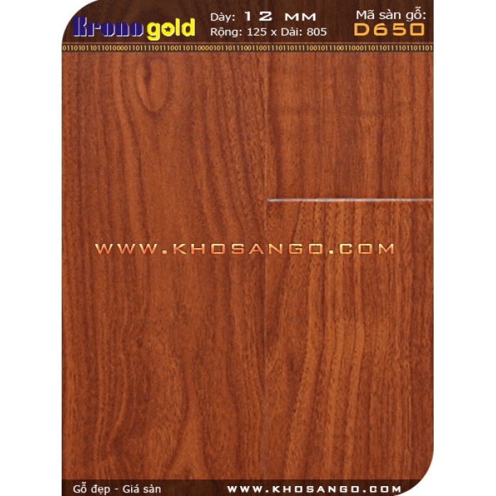 Sàn gỗ Kronogold D650