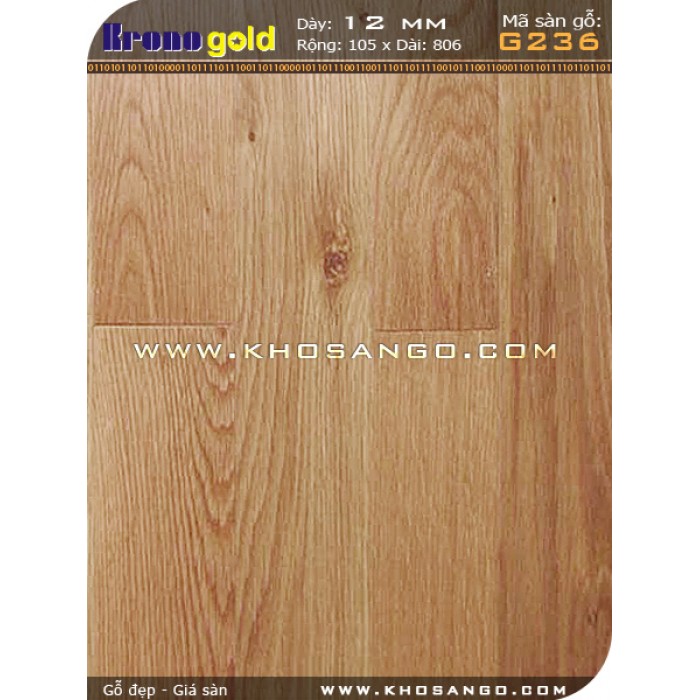 Sàn gỗ Kronogold G236