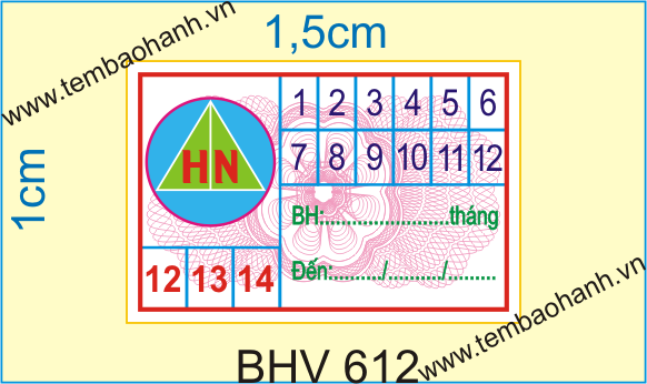 in tem vỡ - 612