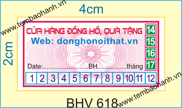 tem cửa hàng đồng hồ quà tặng - 618