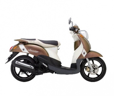 Yamaha Mio Classico New 2011 ( màu trắng - cà phê)