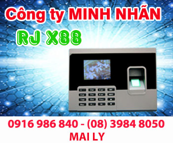 MÁY CHẤM CÔNG BẰNG VÂN TAY+THẺ CẢM ỨNG RONALD JACK X-88 giá cực rẻ, giao hàng và lắp đặt tại cà Mau lh: 0916986840 gặp Ly