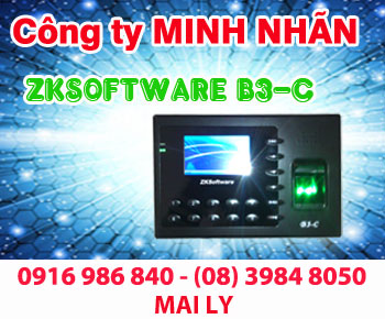 MÁY CHẤM CÔNG VÂN TAY+THẺ CẢM ỨNG ZK B3 giá cực rẻ, giao hàng và lắp đặt tại Quảng Nam lh: 0916986840 gặp Ly