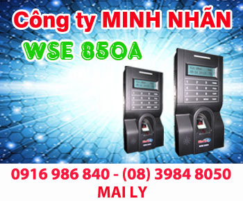 MÁY CHẤM CÔNG VÂN TAY+ĐIỀU KHIỂN CỬA WISE EYE 850A giá cực rẻ, giao hàng và lắp đặt tại Vũng Tàu lh: 0916986840 gặp Ly