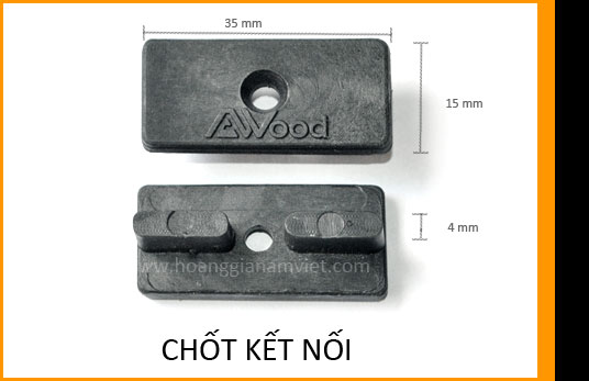 Chốt kết nối nhựa Awood