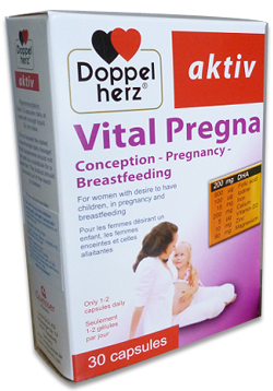 Vital Pregna - Thuốc bổ bà bầu trong thai kỳ