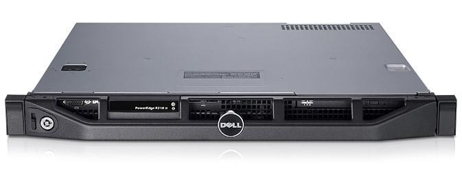 Dell PowerEdge R210 II - (Quad Core E3-1220 3.1GHz/ Ram 4GB/ HDD 2x Dell 250GB/ DVD/ PS 250Watts)