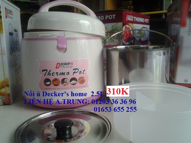 Nồi ủ chân không đa năng Decker