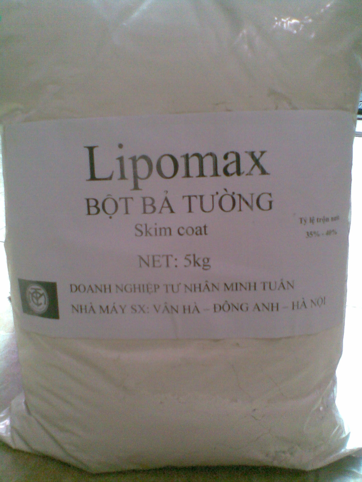 Bột bả skimcoat hoàn thiện