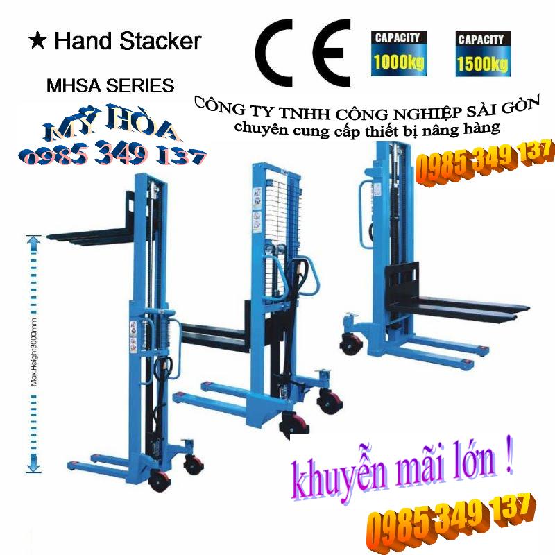 Xe nâng tay cao HSA:1000KG,1500KG,2000KG(0985 349 137)