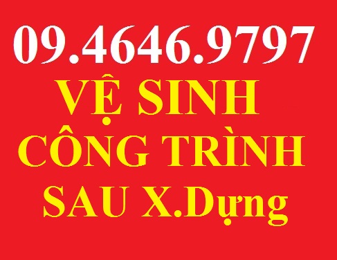 dịch vụ vệ sinh sau xây dựng ở BÌNH DƯƠNG