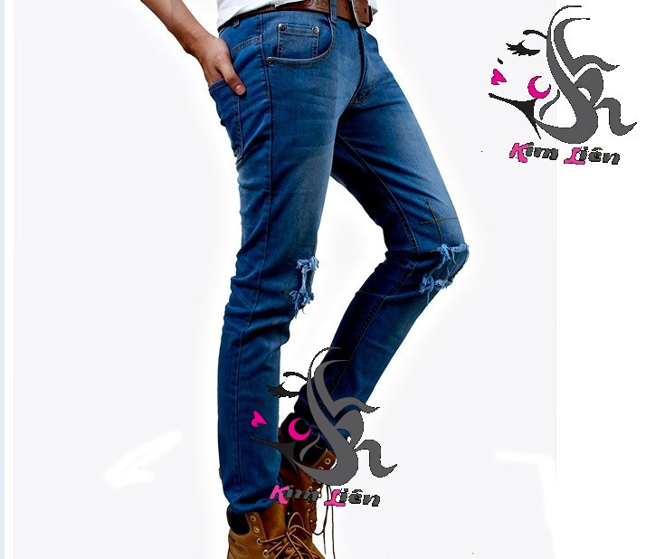 KIM LIÊN - QUẦN JEANS SKINNY NAM HÀN QUỐC F20