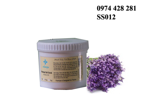 SS013 - Muối sữa tinh dầu tẩy tế bào chết  tinh dầu Oải hương 250gr - La Champa