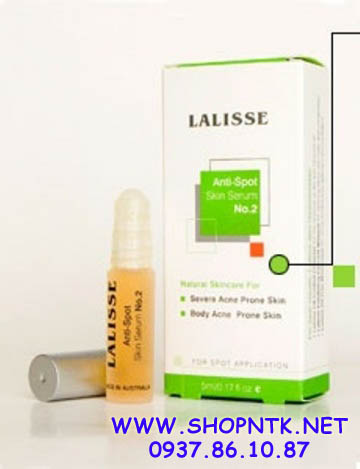 Mỹ phẩm đặc trị mụn nặng, mụn Bọc, mụn Trứng Cá, Mụn Cám - Lalisse Anti Spot Skin Serum No.2 (5ml)